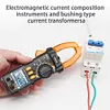 Digital Clamp Meter Multimeter 4000 Counts Voltmeter Ammeter LCD Display