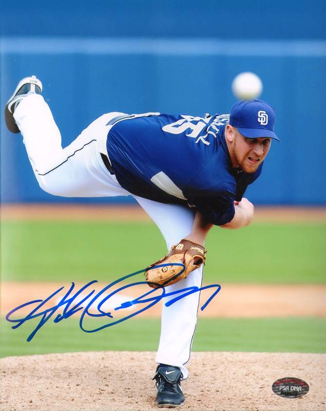 Adam Russell Signed San Diego Padres 8x10 Photo Poster painting PSA/DNA COA Autograph Picture