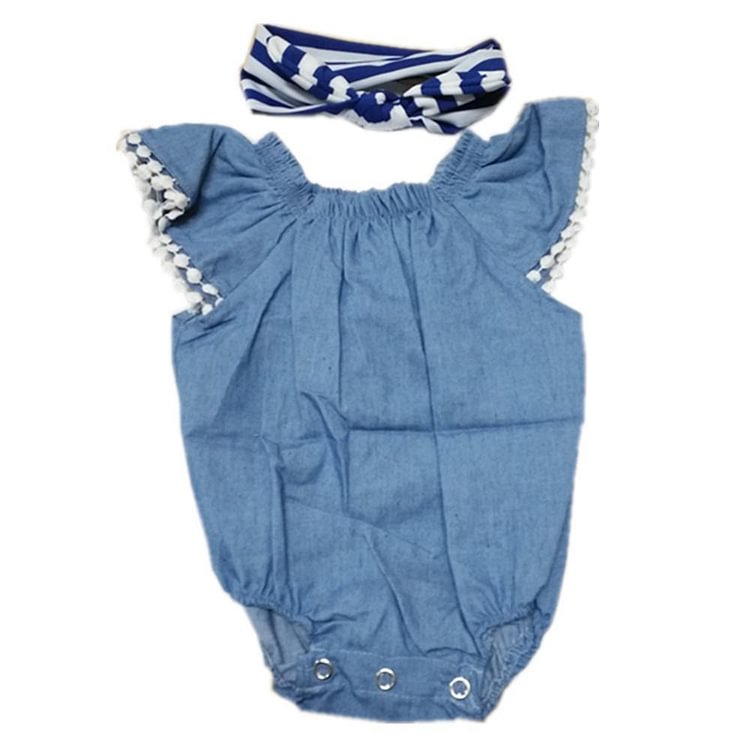  Reborn Dolls Baby Clothes Blue Outfits for 20"- 22" Reborn Doll Girl Baby Clothing sets - Reborndollsshop.com®-Reborndollsshop®
