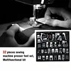 Sewing Machine Presser Foot, 32pcs in Kit