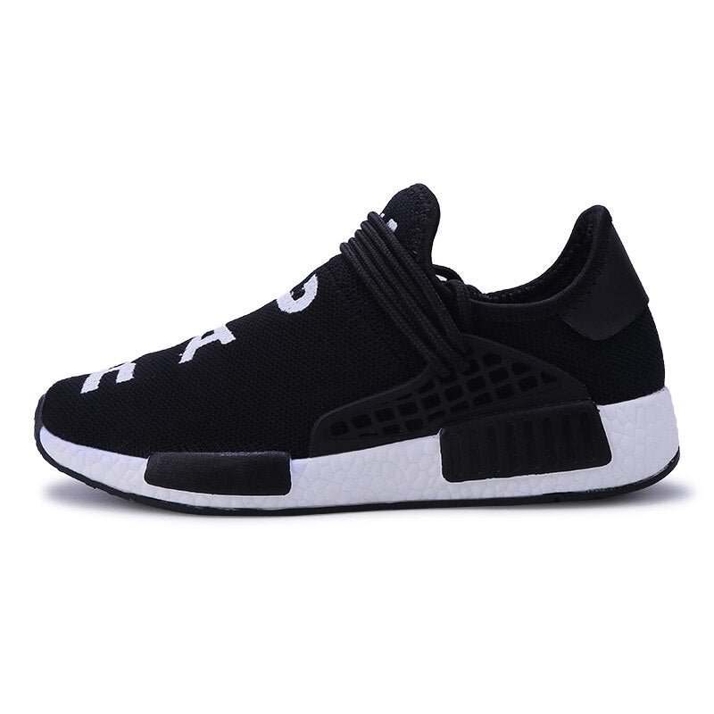 New Men's Casual Sneakers Flat Knitting Male Loafers Women Couple Air Mesh Vulcanized Slip on Shoes Non-slip Men Plus Size 35-47