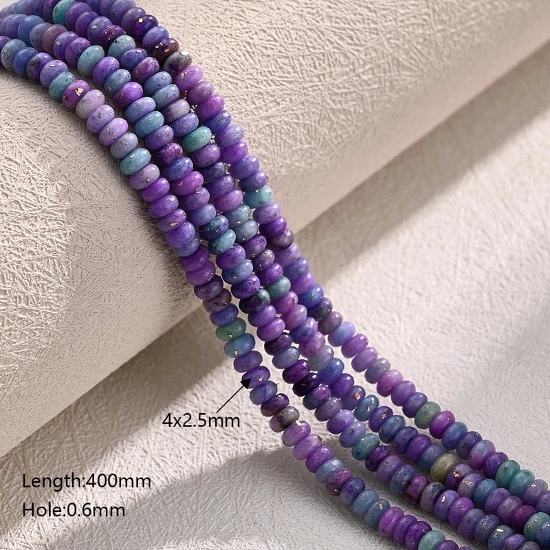 1 Strand/Package 4×2.5mm Hole Under 1mm Dolomite Oval Polished Beads