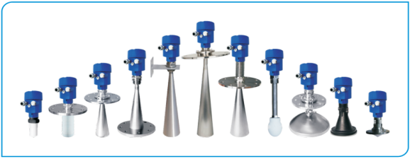 80G FM PTFE Radar Level Gauge Transmitter High Frequency 40m 4