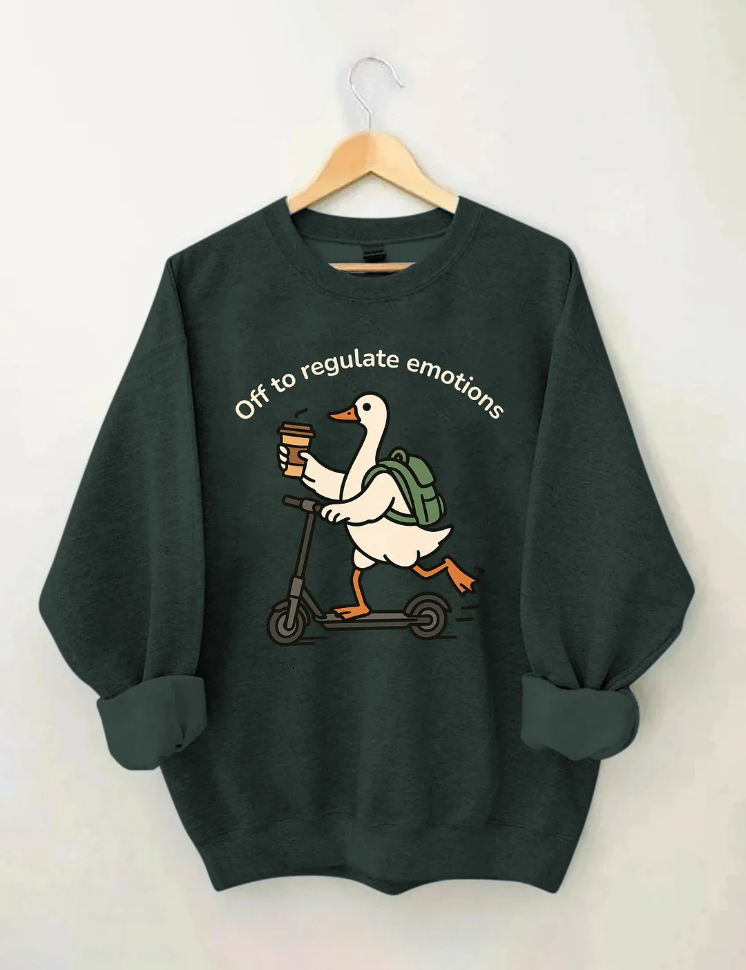 Off To Regulate Emotions Sweatshirt