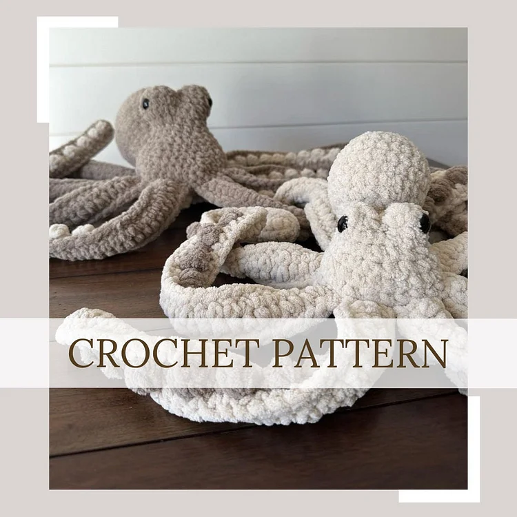 The Octopus Bundle Crochet Digital Pattern