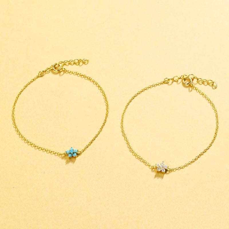 925 Sterling Silver Bracelets Elegant Minimalist