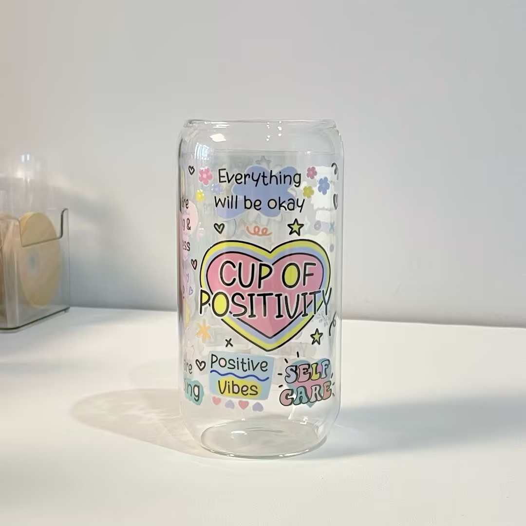 Maneifurui™ [Cup of positivity] Glass Can