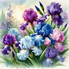 (US Local)Flower-11CT Counted Cross Stitch Kit(40x40cm)