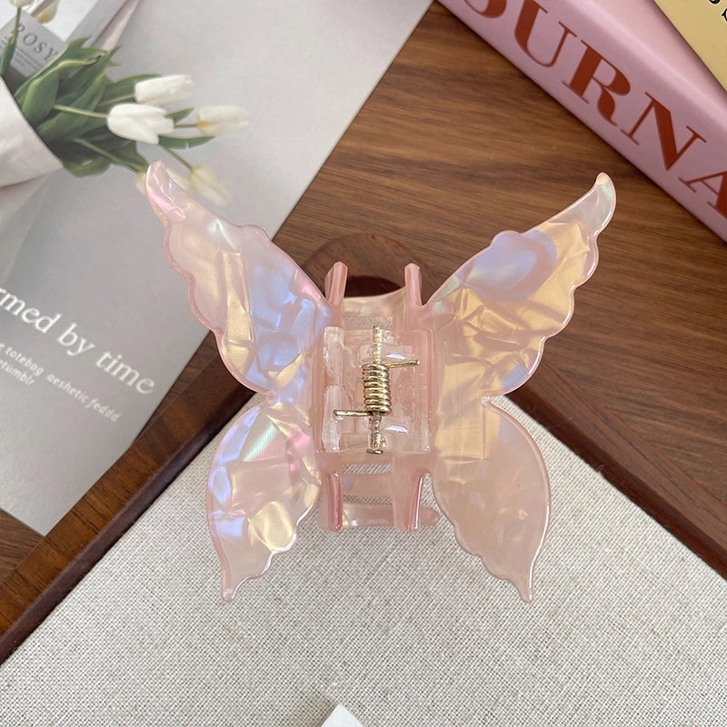 Women’s IG Style Sweet Artistic Butterfly Acetic Acid Sheets Hair Claws