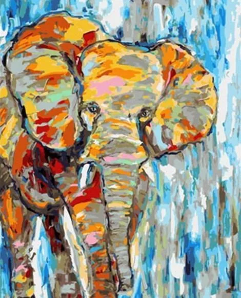 Animal Paint By Numbers Kits UK For Adult BR2018