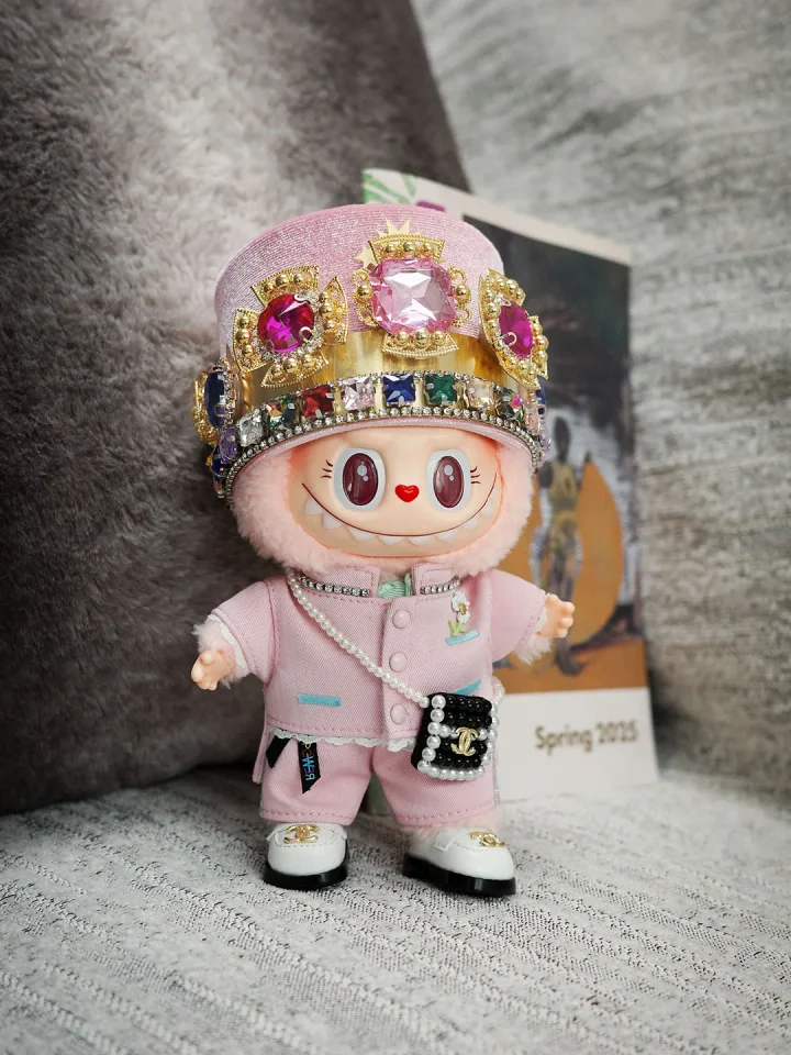 Labubv Clothes G-Dragon Pink Outfit at 2024 MAMA