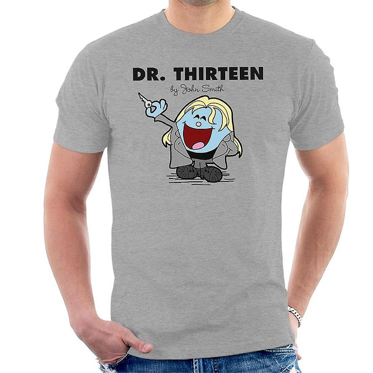 Dr Who Dr Thirteen Mr Men Men's T-Shirt
