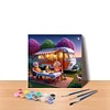 (US Only)Paint By Numbers Kit On Canvas DIY Oil Art Vacation Picture Home Decor40x40cm