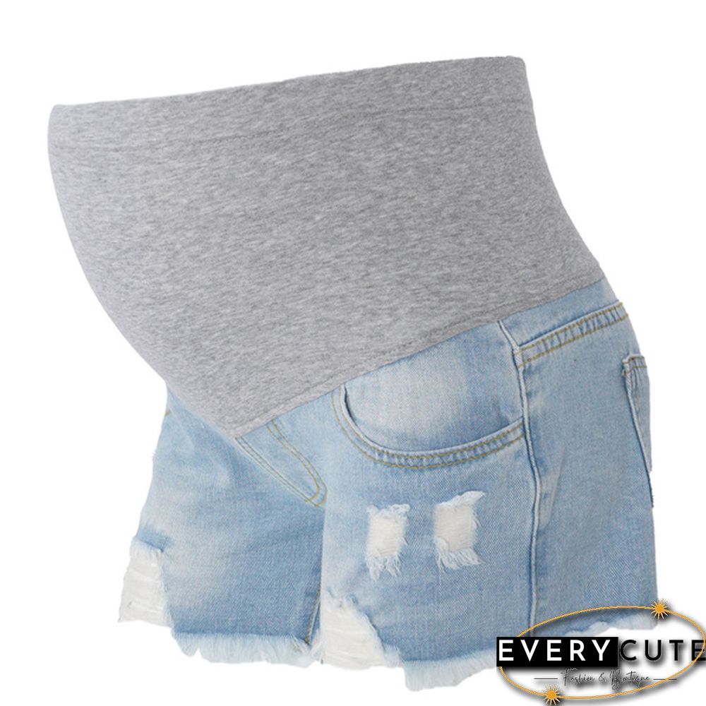 Pregnant women's Denim Shorts Summer Pregnant Casual Short For Women Pregnacy Shorts