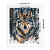 Wolf - 9CT Full Beaded Cross Stitch Kit(31x40cm)