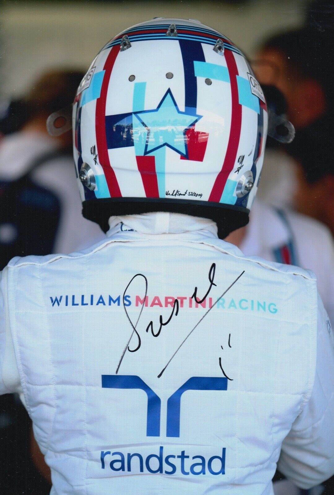 Susie Wolff Hand Signed 12x8 Photo Poster painting F1 Autograph Williams Racing 5