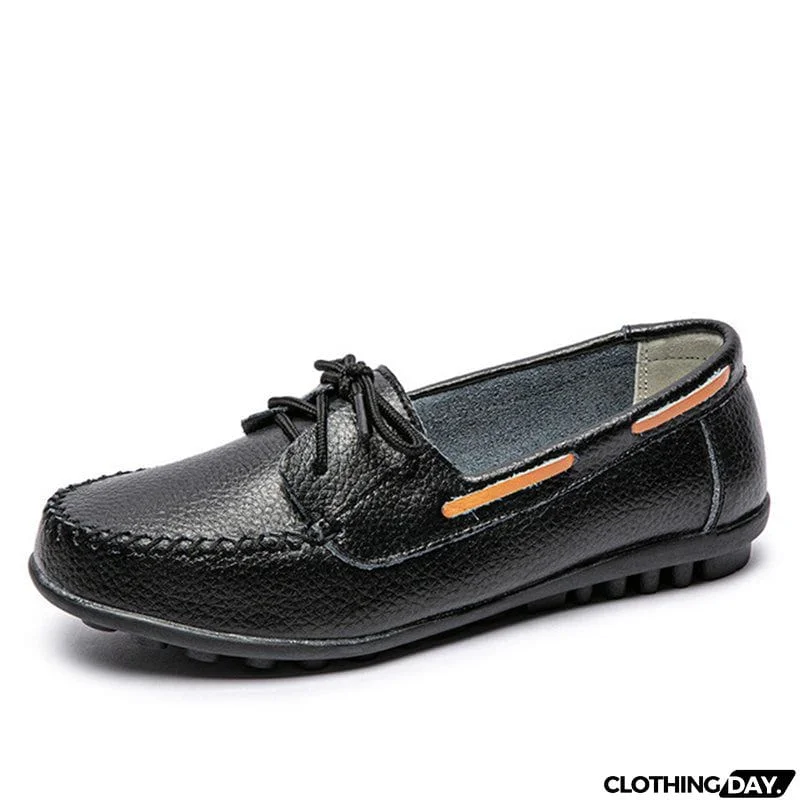 New Comfy Lace-Up Summer Loafers for Women