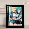 Bulma & Android 18 Decorative Painting - Dragon Ball Decorative Painting - JuZi Studio