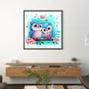 Owl - 18CT Stamped Cross Stitch 20*20cm