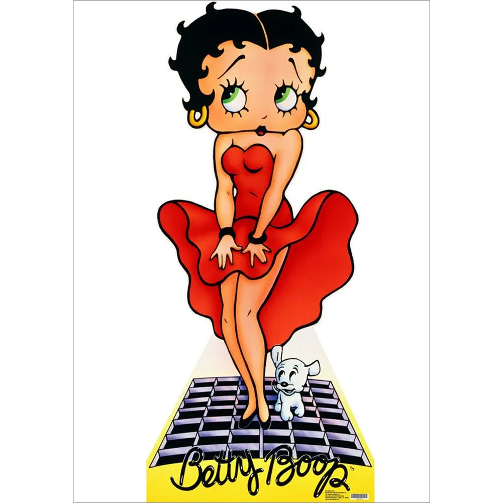Betty Boop - Full Round Diamond Painting
