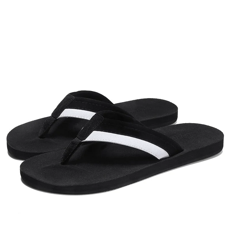 Summer High Quality Slipper Men Hot Sale Toe Sandals Thick-soled Men Slipper Flip Flops Indoor platform shoes Beach Plush PU 802