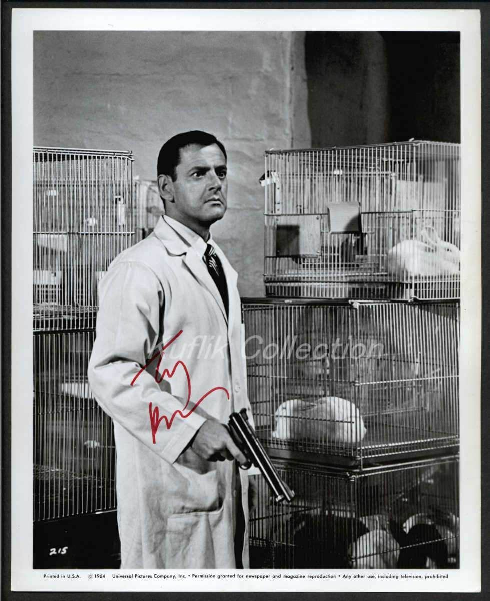 Tony Randall - Signed Vintage Celebrity Autograph Photo Poster painting - The Odd Couple