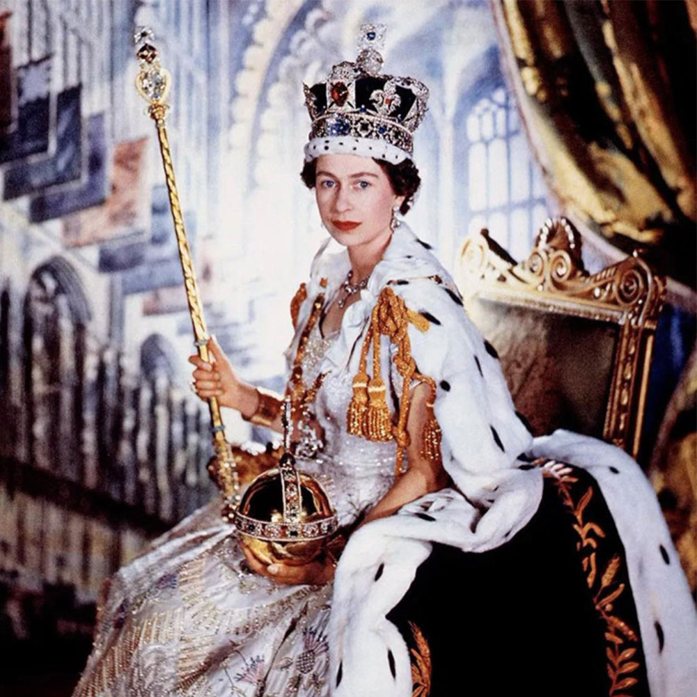 

The Queen Of England - Round Drill Diamond Painting - 40*40CM, 501 Original