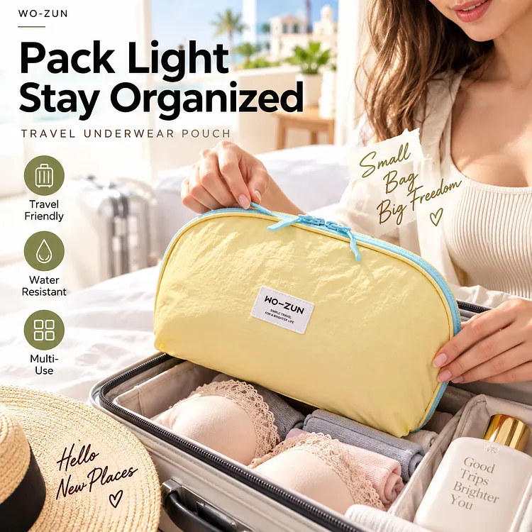 Travel Bra & Underwear Organizer