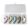 5pcs Mixed Colors Minnow Fishing Lures Artificial Hard Bait Wobbler Fishing Bait