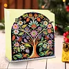 Acrylic Tree Of Life Diamond Painting Paper Towel Napkin Holder for Art Crafts