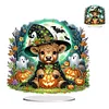 Acrylic Special Shaped Double Sided Effect Halloween Table Top Diamond Painting Ornament Kits