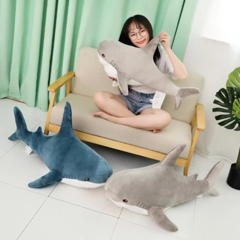 Unique Shark Plush Stuffed Toy Pillow Cushion SP19058