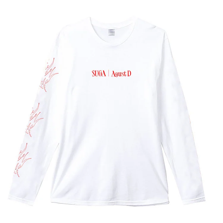 BTS SUGA Agust D TOUR ‘D-DAY’ Long Sleeve Shirt
