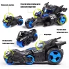 Three-In-One Catapult Chariot Pull Back Alloy Car With Light Music Cool Two-On-One Motorcycle Chariot Children's Toy
