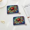 Diamond Painting Beetle Card Holder Coin Purse Diamond Art Wallet Pouch for Women