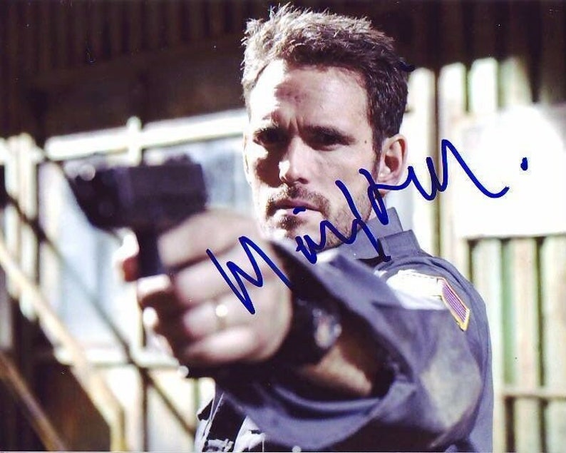 Matt dillon signed autographed wayward pines ethan burke Photo Poster painting