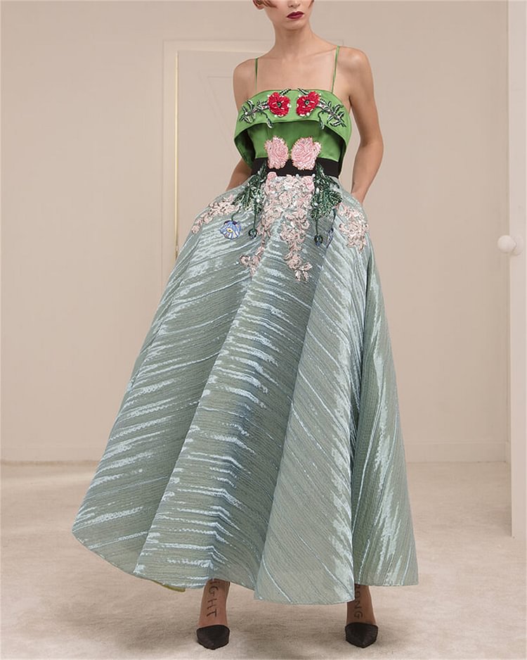 Women's Embroidery Printing Dress