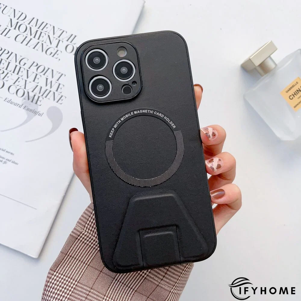 Magnetic Invisible Bracket Phone Case iPhone 14 | IFYHOME