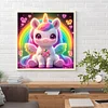 Diamond Painting-DIY Full Round Drill Unicorn