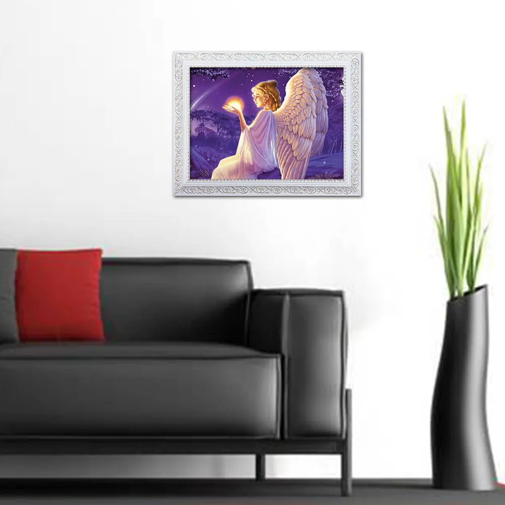 Full Round Diamond Painting 40*30cm - Angel