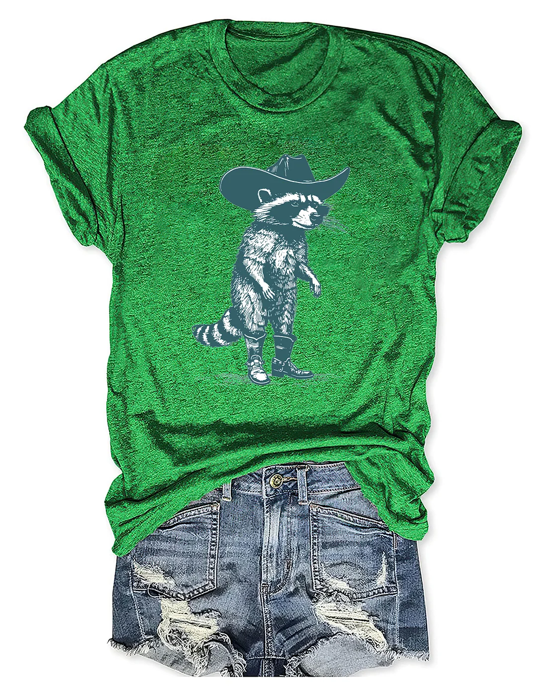 Vintage Cowboy Racoon T-Shirt