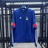2025 Italy Windbreaker Blue Soccer Shirt 1:1 Thai Quality