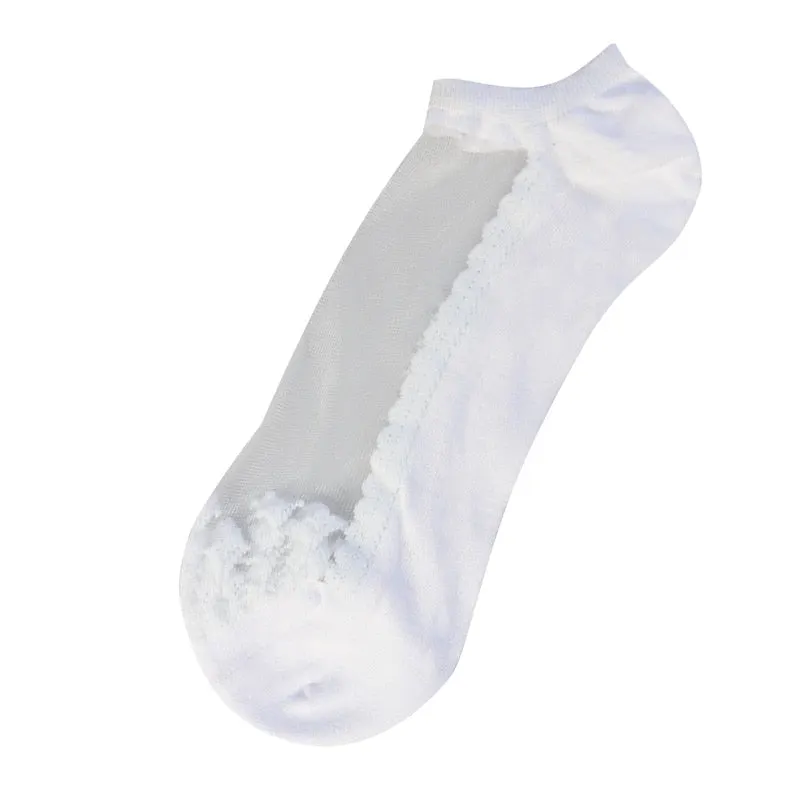 Cute print cat harajuku transparent socks women girl summer funny animal low cut ankle sock 2020 Women's Socks 2 Pairs