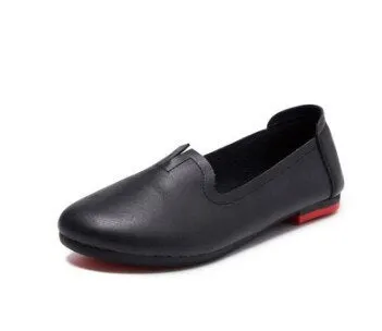 AIYUQI Women shoes spring 2021 new large size women shoes genuine leather casual sweet women flat shoes