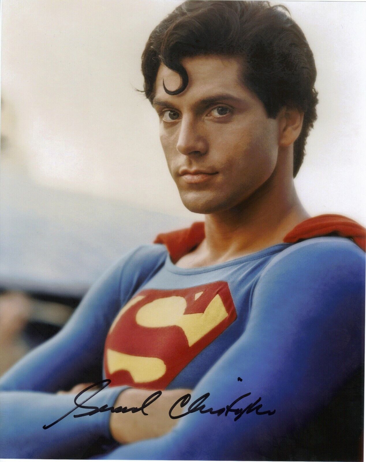 Gerard Christopher Superboy Original Autographed 8X10 Photo Poster painting