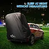 Car Trunk Tent Rainproof Rear Tent for Self-driving Tour Barbecue Camping Hiking