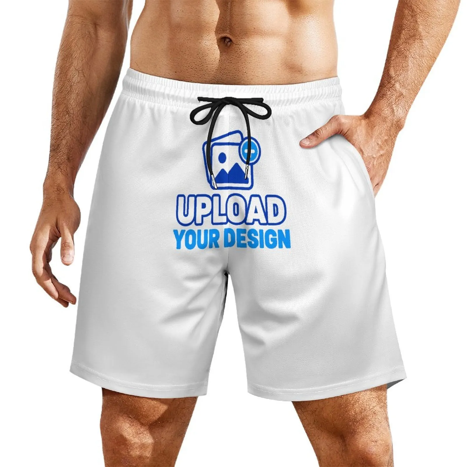 Men's Beach Compression Liner Shorts custom product view 9