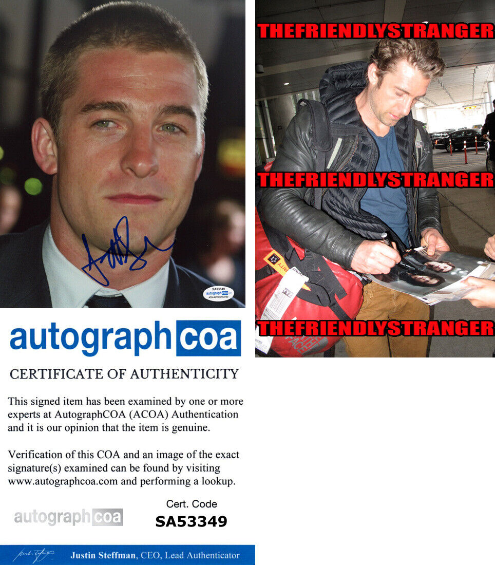 SCOTT SPEEDMAN signed Autographed 8X10 Photo Poster painting PROOF c HOT Grey's Anatomy ACOA COA