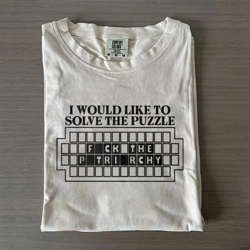 Funny I Would Like To Solve The Puzzle T-shirt