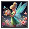 Tinker Bell-Full Embroidery 3 Strands 11CT Stamped Cross Stitch-40*40CM